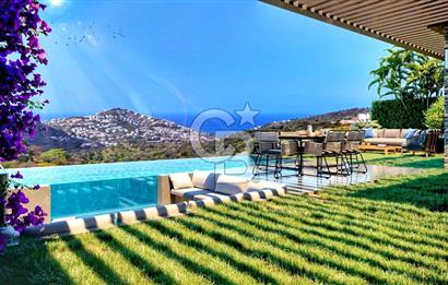 Yalıkavak Geriş Projeden Kat Mülkiyetli Denize Hakim 4+1 Villa