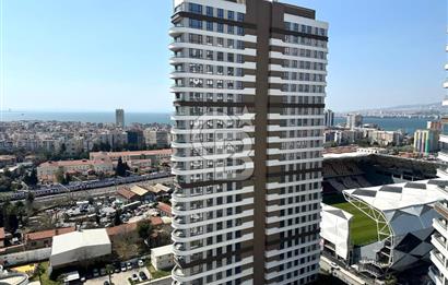 Evora İzmir`de Deniz ve Peyzaj Manzaralı 2+1 Kiralık Daire