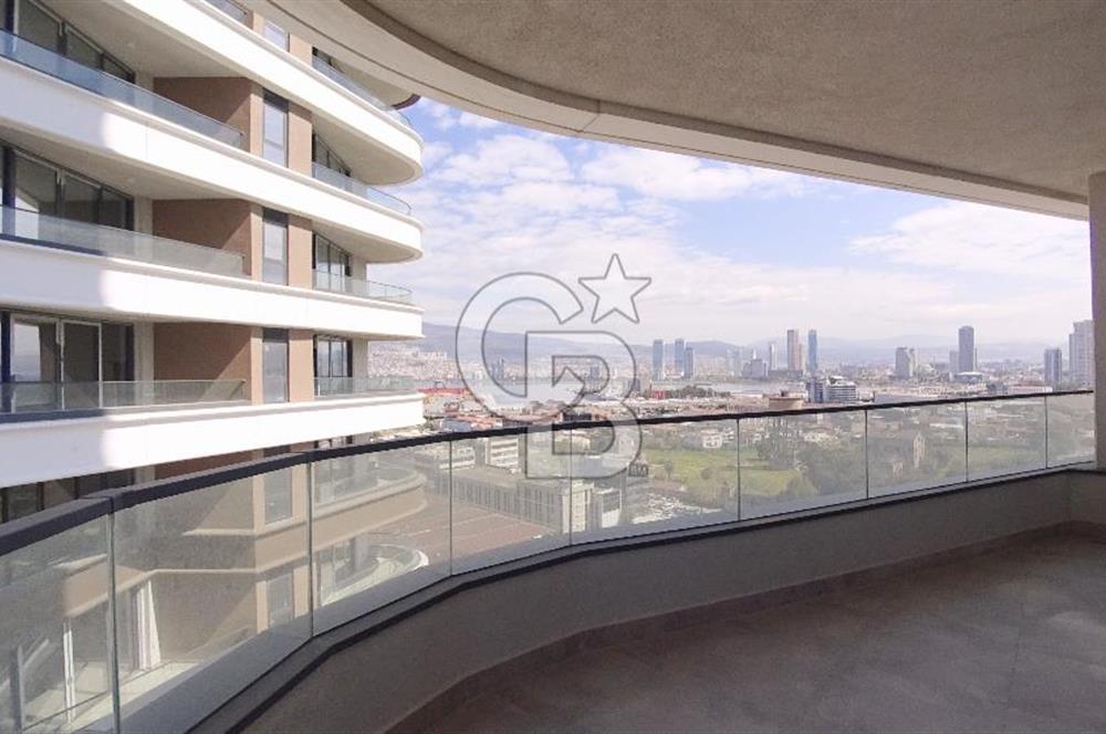 Alsancak Evora İzmir'de Deniz Manzaralı Kiralık 3+1 160 M² Daire