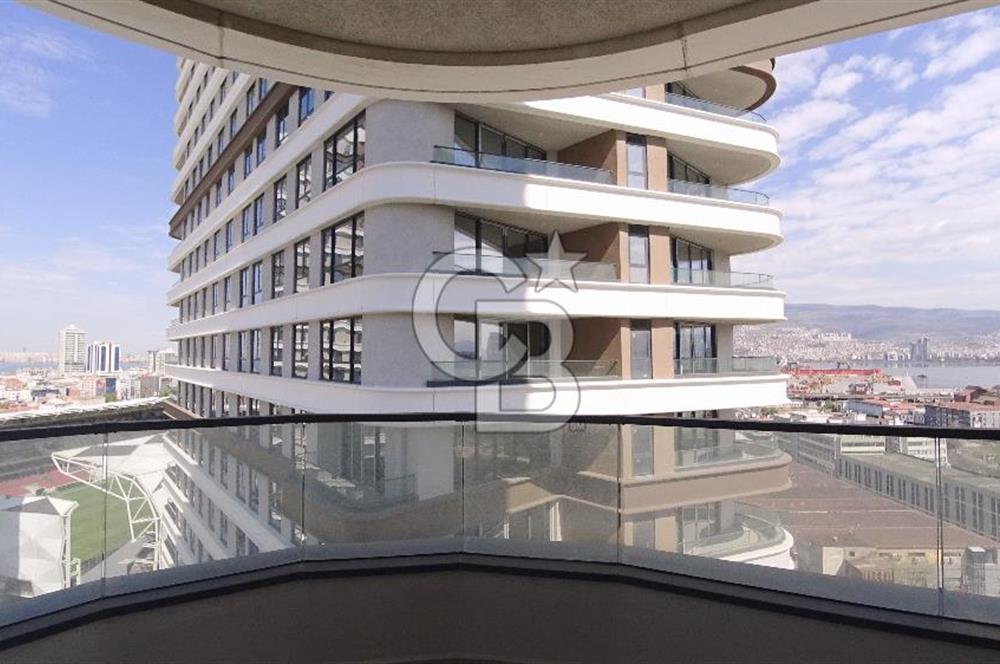 Alsancak Evora İzmir'de Deniz Manzaralı Kiralık 3+1 160 M² Daire