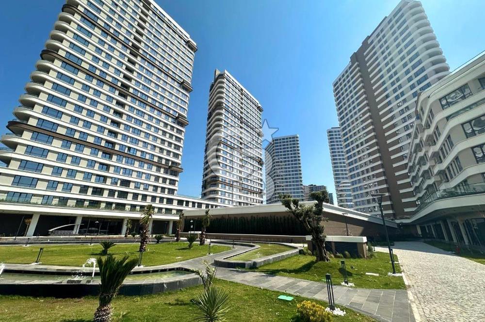 Evora İzmir`de Deniz ve Peyzaj Manzaralı 2+1 Kiralık Daire