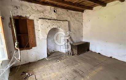 BAYRAMİÇ YAYLACIK KÖYÜNDE DOĞA İLE İÇ İÇE SATILIK BAHÇELİ TAŞ EV