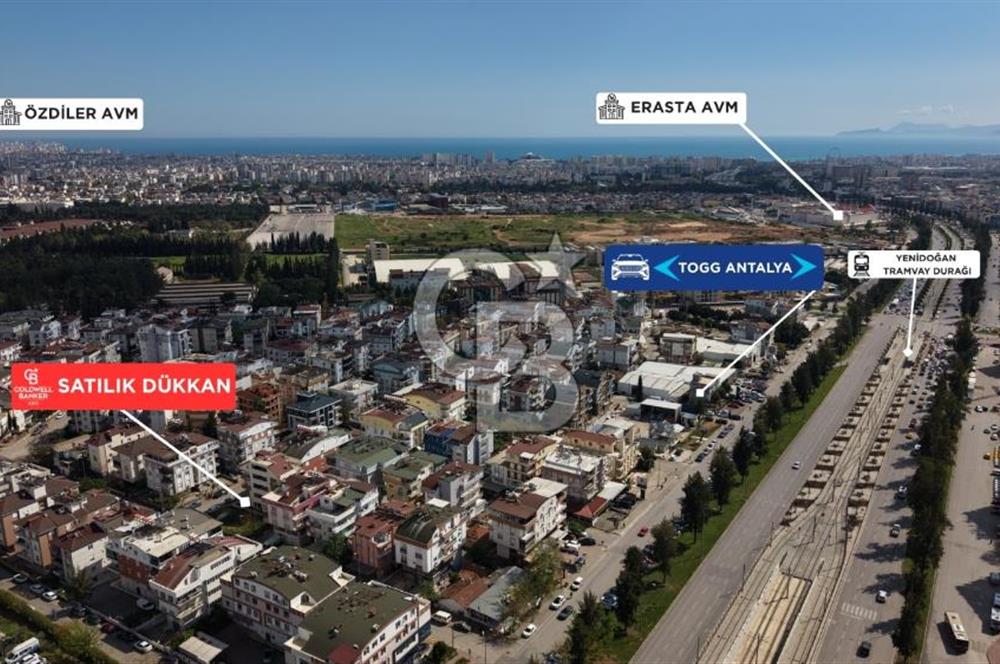 SATILIK 3 KATLI DÜKKAN | DUMLUPINAR BULVARINA 150 METRE