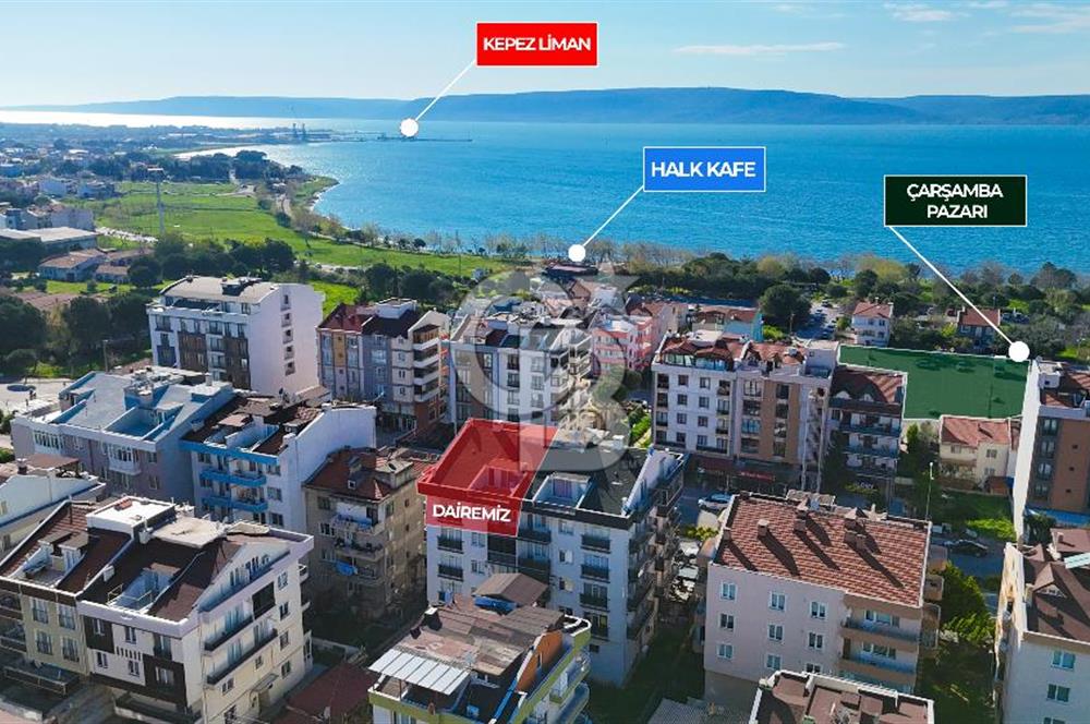 ÇANAKKALE KEPEZDE ATATÜRK CADDESİNDE DUBLEKS SATILIK DAİRE