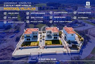 ÇANAKKALE DE SATILIK DENİZ MANZARALI MÜSTAKİL 4,5+1 LÜKS VİLLA - 5 - 343883