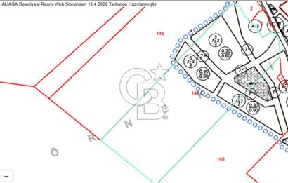 CB ODAK'TAN ALİAĞA ÇALTILIDERE'DE SATILIK İMARLI TARLA HİSSESİ