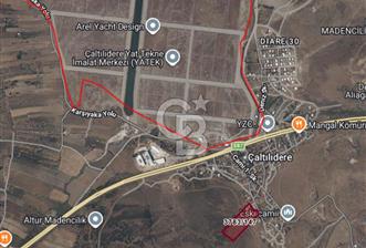 CB ODAK'TAN ALİAĞA ÇALTILIDERE'DE SATILIK İMARLI TARLA HİSSESİ - 3 - 343898