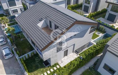 FORUM BORNOVA KARŞISINDA SATILIK MÜSTAKİL HAVUZLU SIFIR VİLLA.