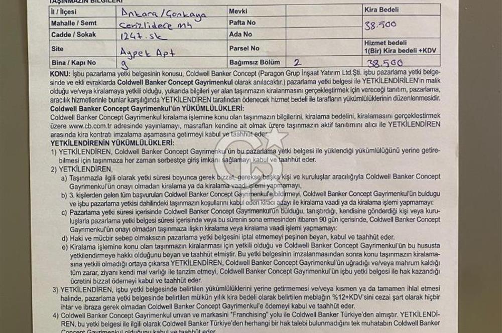 ÇANKAYA CEVİZLİDEREDE FULL EŞYALI 1+1 KİRALIK DAİRE