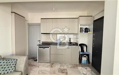 Karşıyaka Çarşı'da Eşyalı, Yerden Isıtmalı 1+1 Kiralık Daire