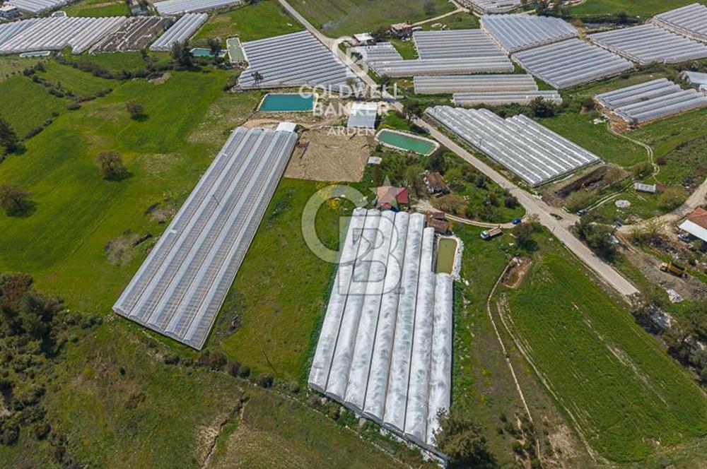 CB ARDENDEN KAŞ DiRGENLER DE SATILIK MÜSTAKiL EV VE SERA