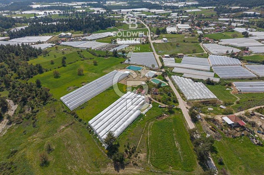 CB ARDENDEN KAŞ DiRGENLER DE SATILIK MÜSTAKiL EV VE SERA