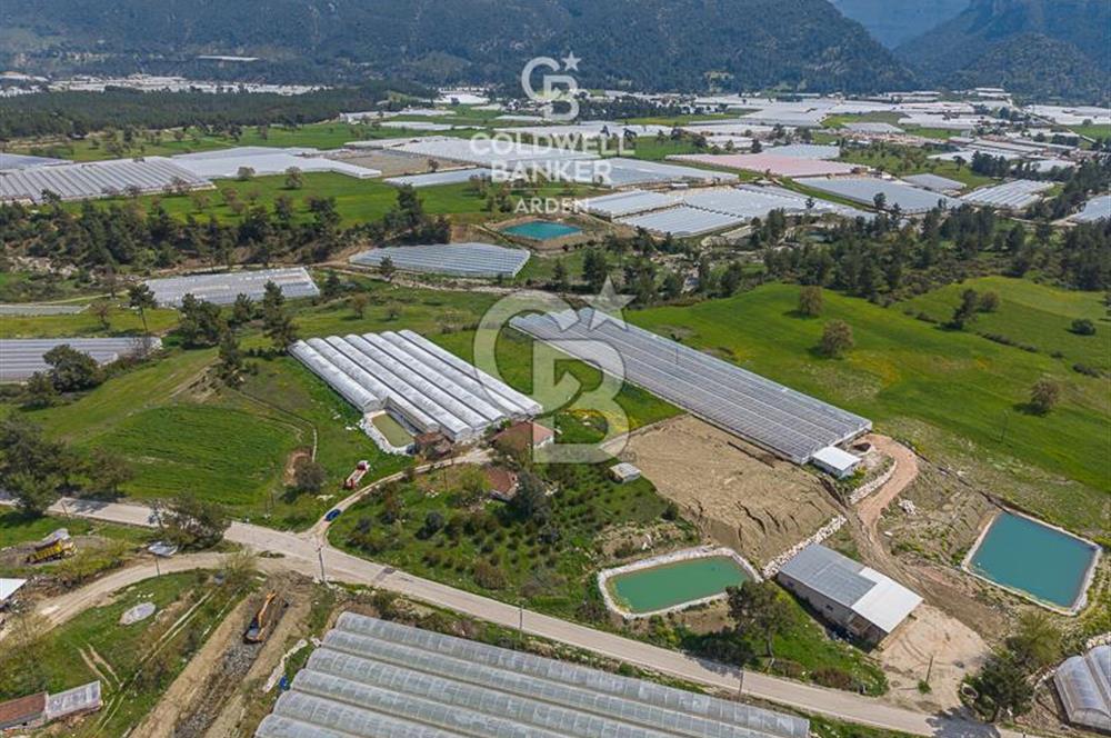 CB ARDENDEN KAŞ DiRGENLER DE SATILIK MÜSTAKiL EV VE SERA