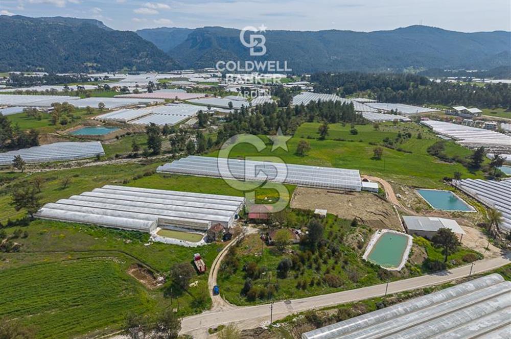 CB ARDENDEN KAŞ DiRGENLER DE SATILIK MÜSTAKiL EV VE SERA