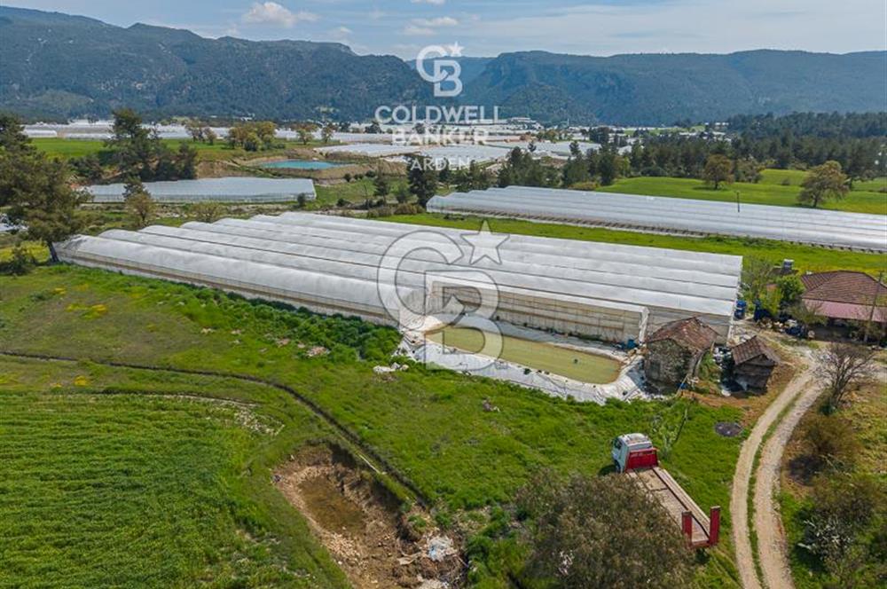 CB ARDENDEN KAŞ DiRGENLER DE SATILIK MÜSTAKiL EV VE SERA