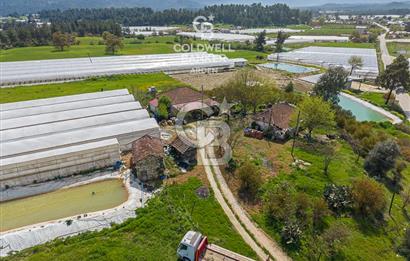 CB ARDENDEN KAŞ DiRGENLER DE SATILIK MÜSTAKiL EV VE SERA