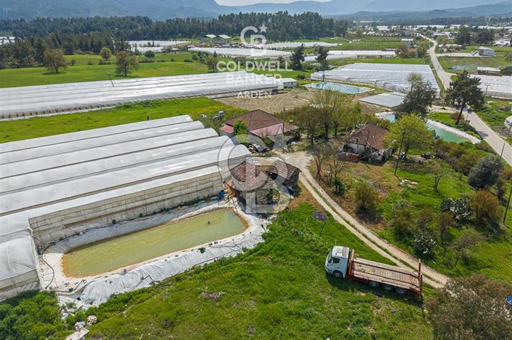 CB ARDENDEN KAŞ DiRGENLER DE SATILIK MÜSTAKiL EV VE SERA