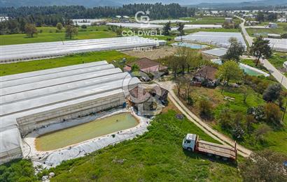 CB ARDENDEN KAŞ DiRGENLER DE SATILIK MÜSTAKiL EV VE SERA