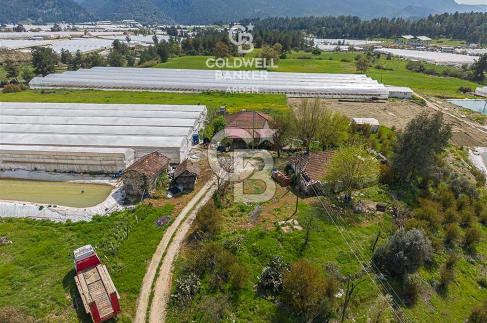 CB ARDENDEN KAŞ DiRGENLER DE SATILIK MÜSTAKiL EV VE SERA