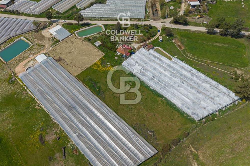 CB ARDENDEN KAŞ DiRGENLER DE SATILIK MÜSTAKiL EV VE SERA