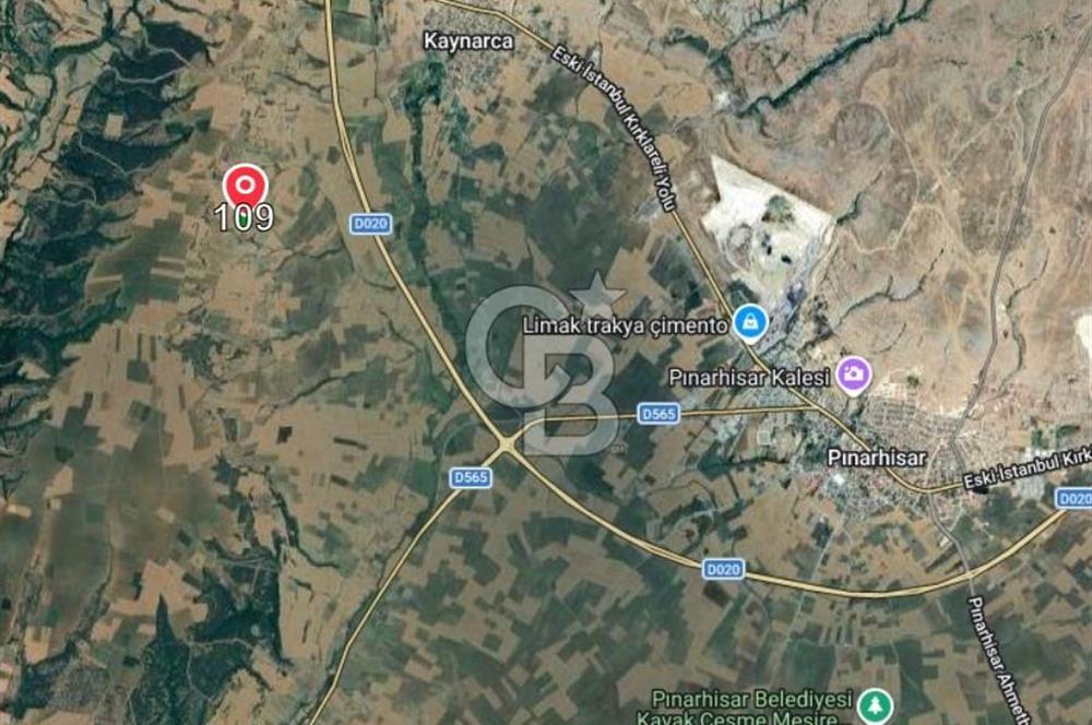 Satılık 6.266 m2 Tarla. Kırklareli Pınarhisar’da uygun fiyatlı yatırım fırsatı.