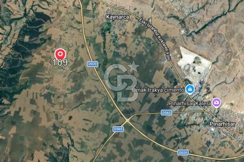 Satılık 6.266 m2 Tarla. Kırklareli Pınarhisar’da uygun fiyatlı yatırım fırsatı.