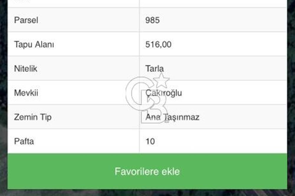 Muğla Ula Sarayyanı'nda Satılık Yatırımlık Tarla