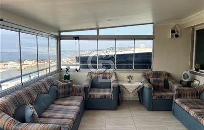Aliağa Merkez'de Deniz Manzaralı 5+2 Satılık Dubleks Daire
