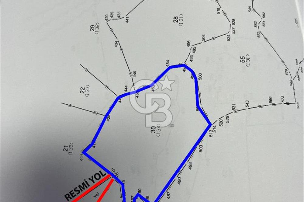 Bigadiç Güvemçetmi'de Satılık 2.950.000 TL Yatırımlık Tarla