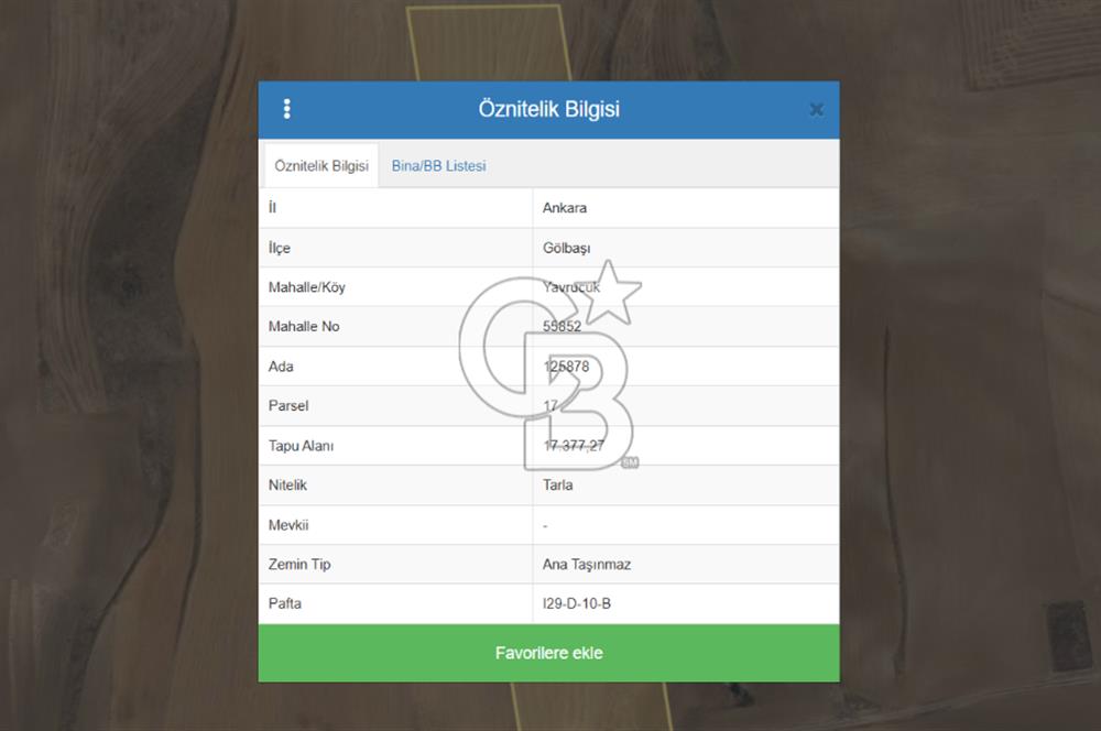 CB VİZYON GÖKHAN KORAL'DAN YAVRUCUKTA SATILIK UYGUN FİYATA HİSSE