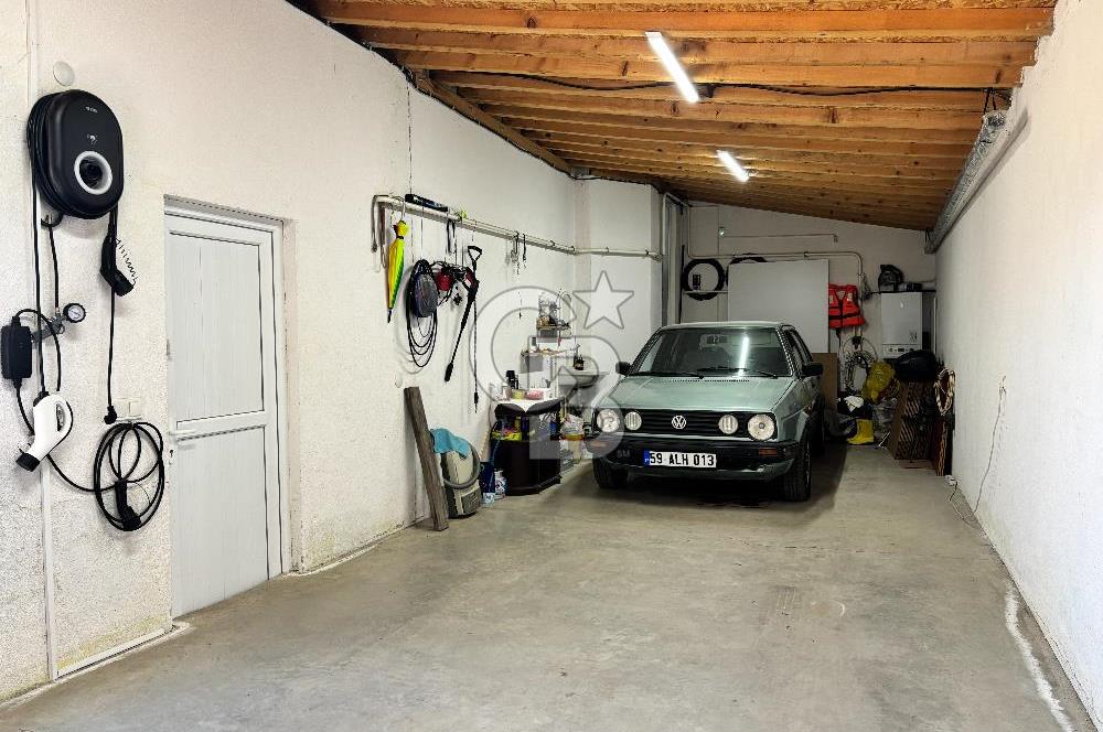 Çorlu Türkgücü’nde 668m² Arsa İçinde Satılık 2+1 Müştemilatlı, 5+1 Lüks Villa 