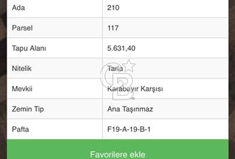 TEKİRDAĞ SARAY BEYAZKÖYDE 1427 M² UYGUN FİYATLI SATILIK TARLA - 4 - 344386