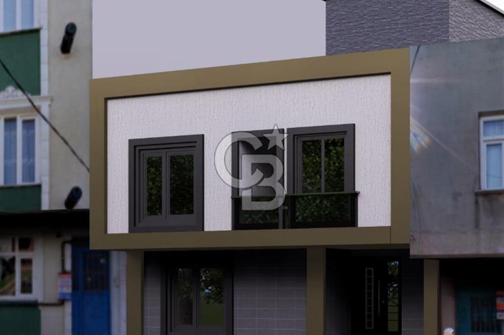 ARNAVUTKÖY BOĞAZKÖYDE RUHSATI ALINMIŞ SATILIK 122 M2 1.10 E ARSA