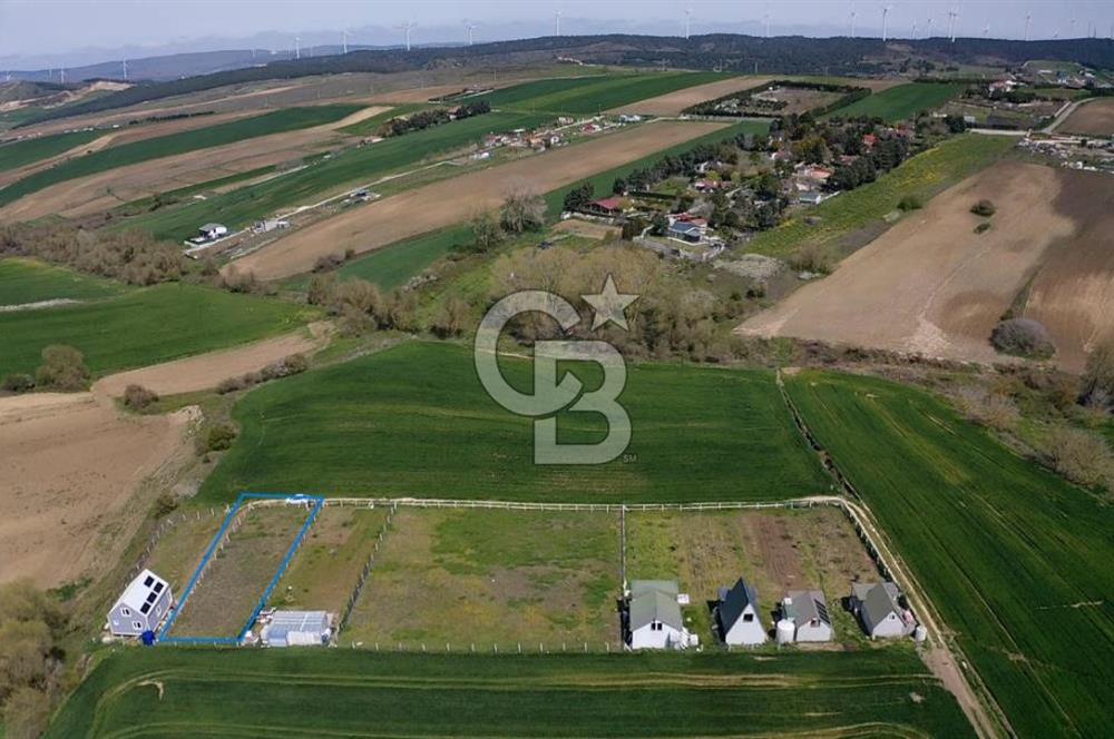 ÇATALCA OVAYENİCE DE ÇAPLI MUVAFAKATNAMELİ SATILIK 590 M2 TARLA