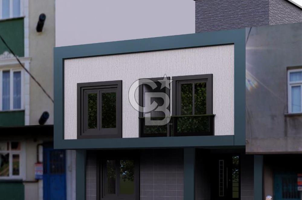 ARNAVUTKÖY BOĞAZKÖYDE RUHSATI ALINMIŞ SATILIK 122 M2 1.10 E ARSA