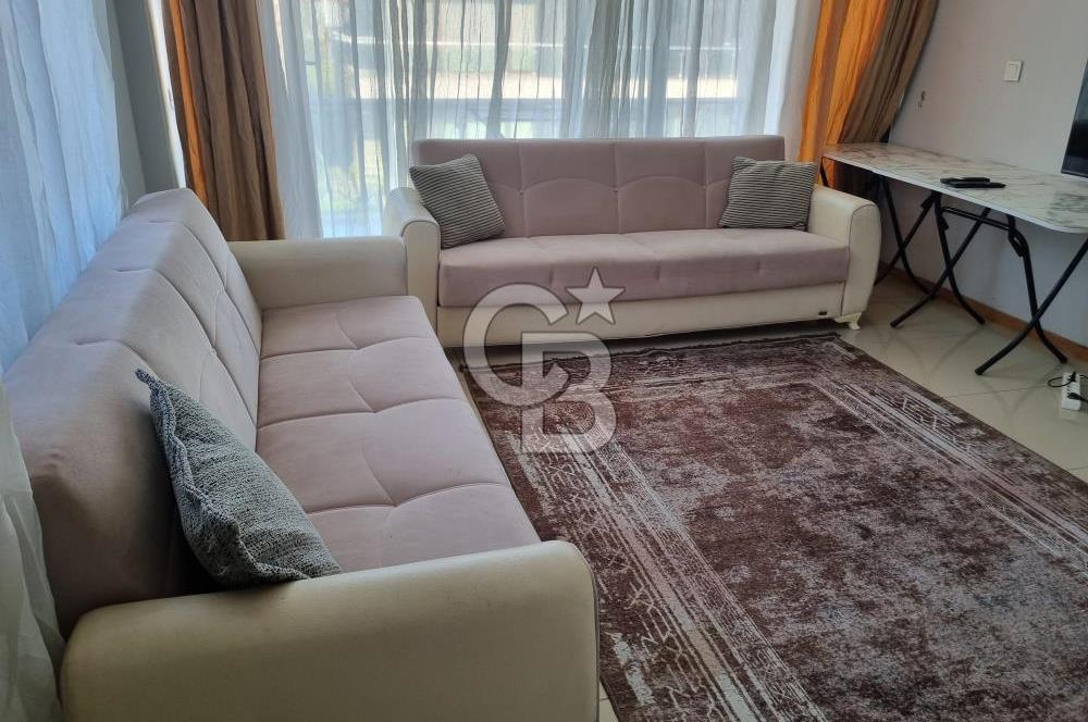 KUNDU OTELLER BÖLGESİNDE SİTE İÇİ, 1+1 KİRALIK EŞYALI