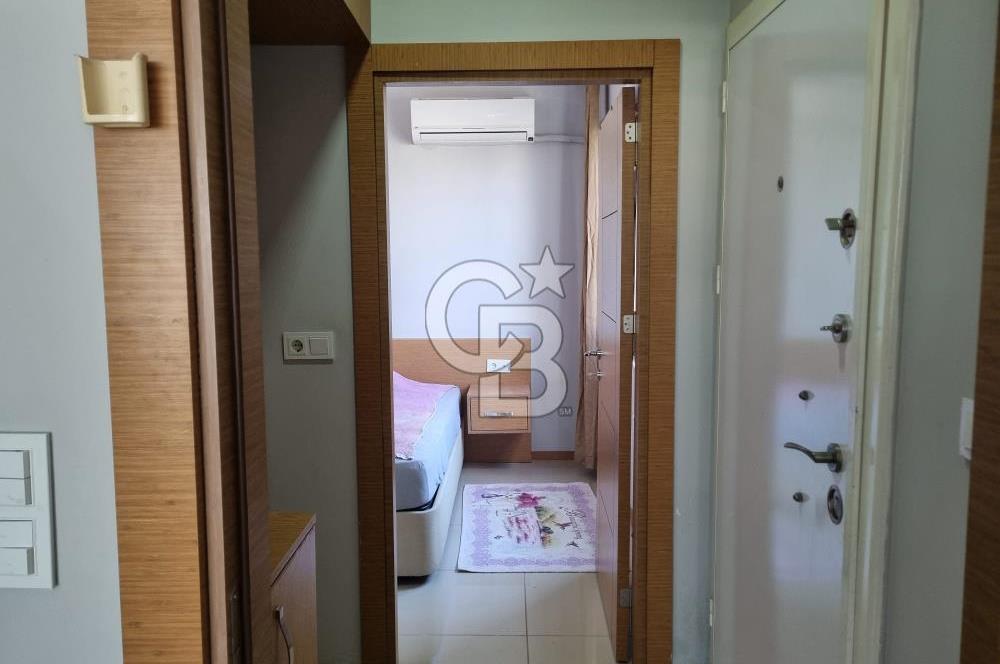 KUNDU OTELLER BÖLGESİNDE SİTE İÇİ, 1+1 KİRALIK EŞYALI