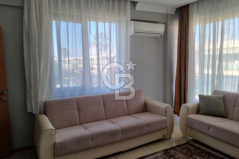 KUNDU OTELLER BÖLGESİNDE SİTE İÇİ, 1+1 KİRALIK EŞYALI