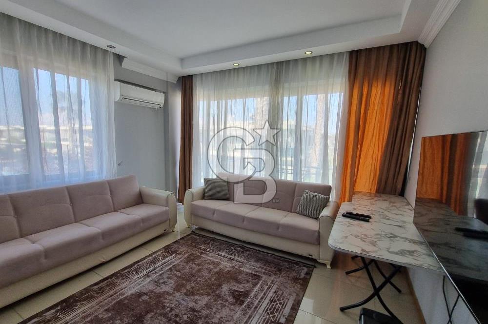 KUNDU OTELLER BÖLGESİNDE SİTE İÇİ, 1+1 KİRALIK EŞYALI