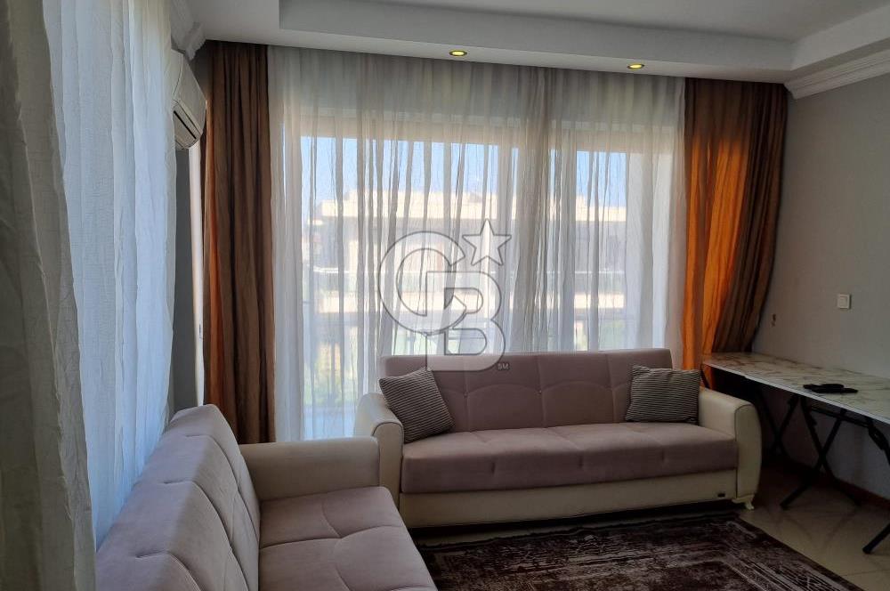 KUNDU OTELLER BÖLGESİNDE SİTE İÇİ, 1+1 KİRALIK EŞYALI