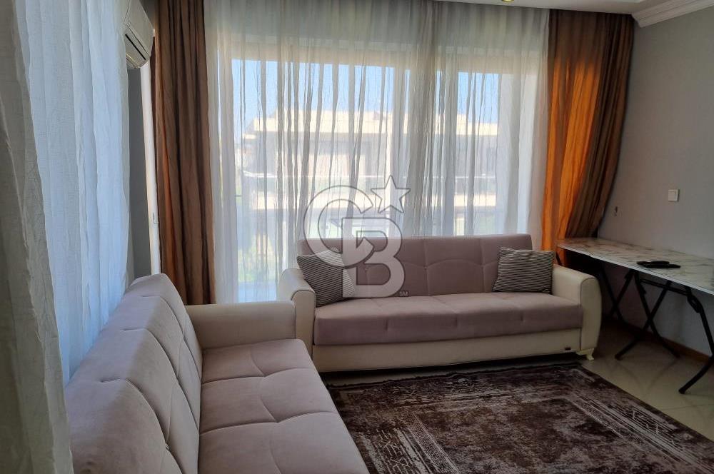 KUNDU OTELLER BÖLGESİNDE SİTE İÇİ, 1+1 KİRALIK EŞYALI