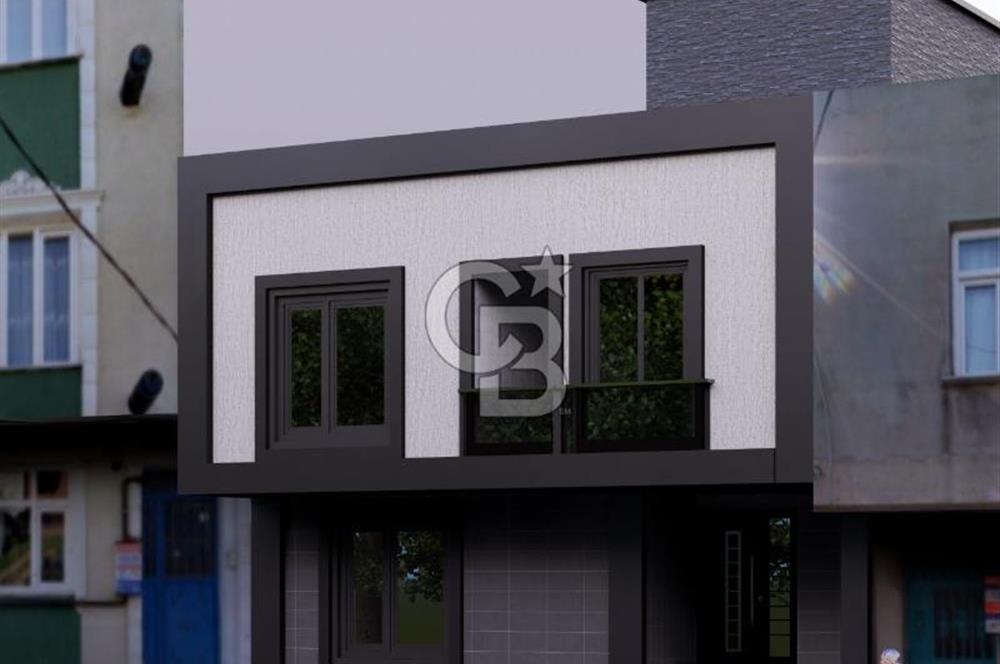 ARNAVUTKÖY BOĞAZKÖYDE RUHSATI ALINMIŞ SATILIK 122 M2 1.10 E ARSA