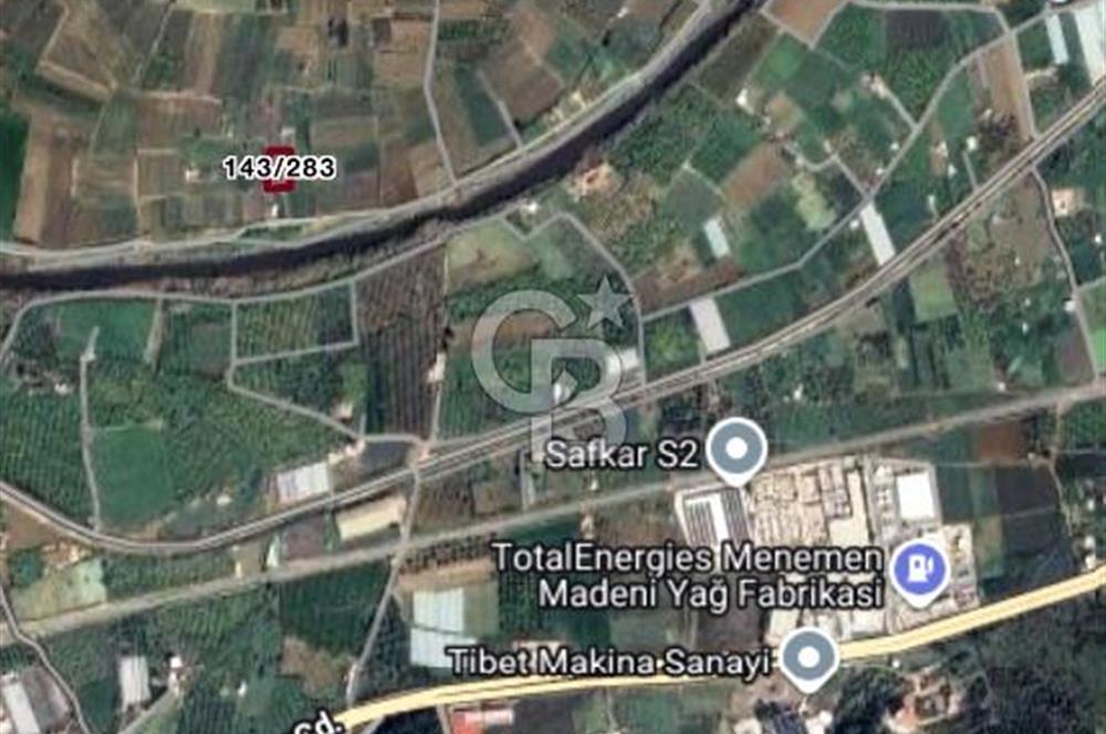 MENEMEN HAYKIRAN'DA GEDİZ NEHRİNE YAKIN YATIRIMLIK TARLA