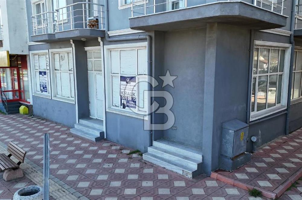 Eceabat Kordon’da Geniş Cepheli, Ferah Kiralık Dükkan!