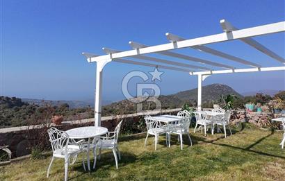 DİKİLİ'DE DENİZ MANZARALI 6 ODALI TAŞ BUTİK OTEL