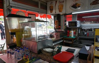 Minibüs Durağının İçerisinde Devren Kiralık Büfe