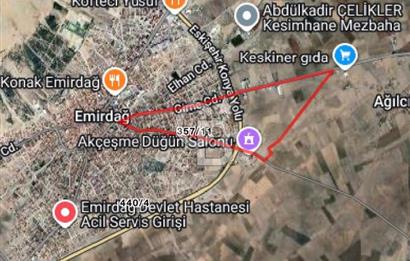 CB CITY' DEN AFYONKARAHİSAR EMİRDAĞ EMİRBABA MAH SATILIK ARSA