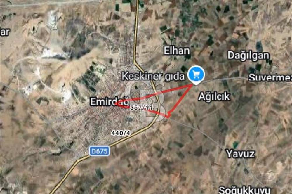 CB CITY' DEN AFYONKARAHİSAR EMİRDAĞ EMİRBABA MAH SATILIK ARSA