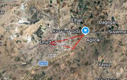 CB CITY' DEN AFYONKARAHİSAR EMİRDAĞ EMİRBABA MAH SATILIK ARSA