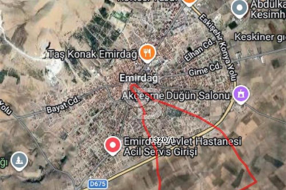 CB CITY' DEN AFYONKARAHİSAR EMİRDAĞ DA SATILIK ARSA